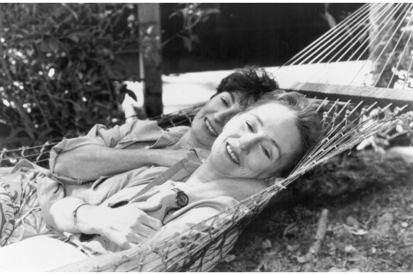 A scene from MURDER and murder, a film by Yvonne Rainer.